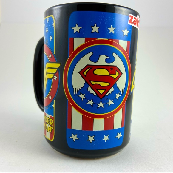 Batman Coffee Mug 2016 ZAK Designs DC Characters The Flash Superman Wonderwoman - Picture 3 of 10